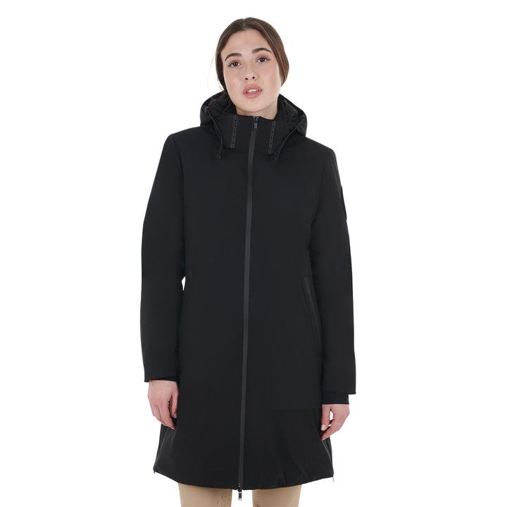 Women’s down jacket water-repellent and wind- BLACK