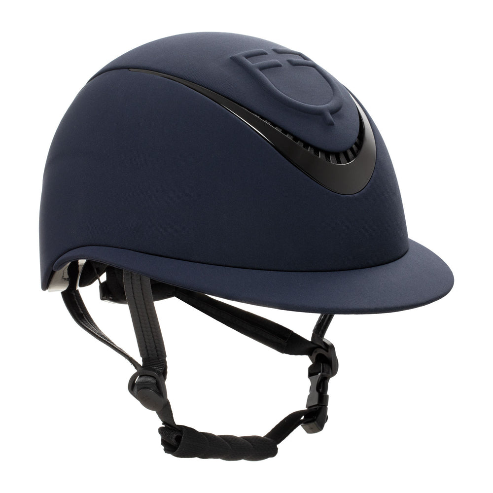 Women's helmet with wide visor and embossed l NAVY