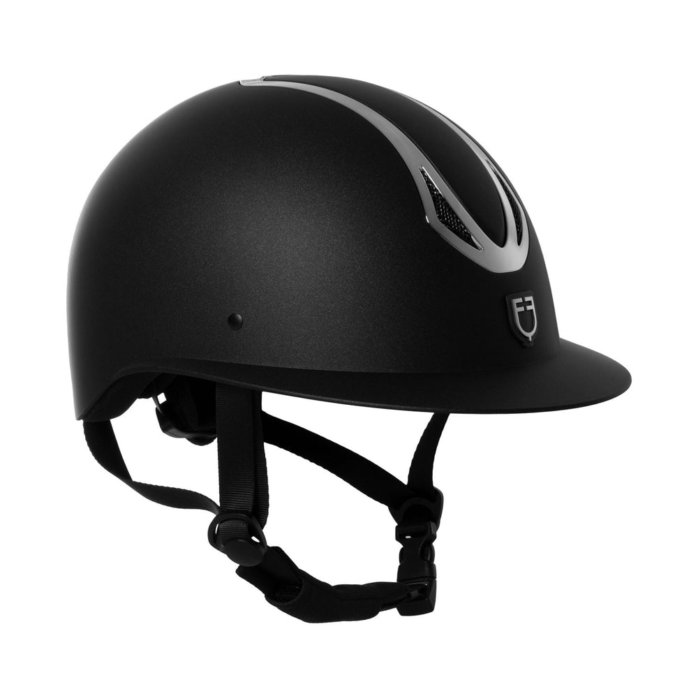 Women's wide visor helmet homologation EN 138 BLACK/GUNMETAL