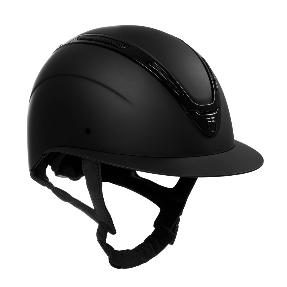 Women's Apocalypse helmet with matte shell ho BLACK/BLACK SHINY