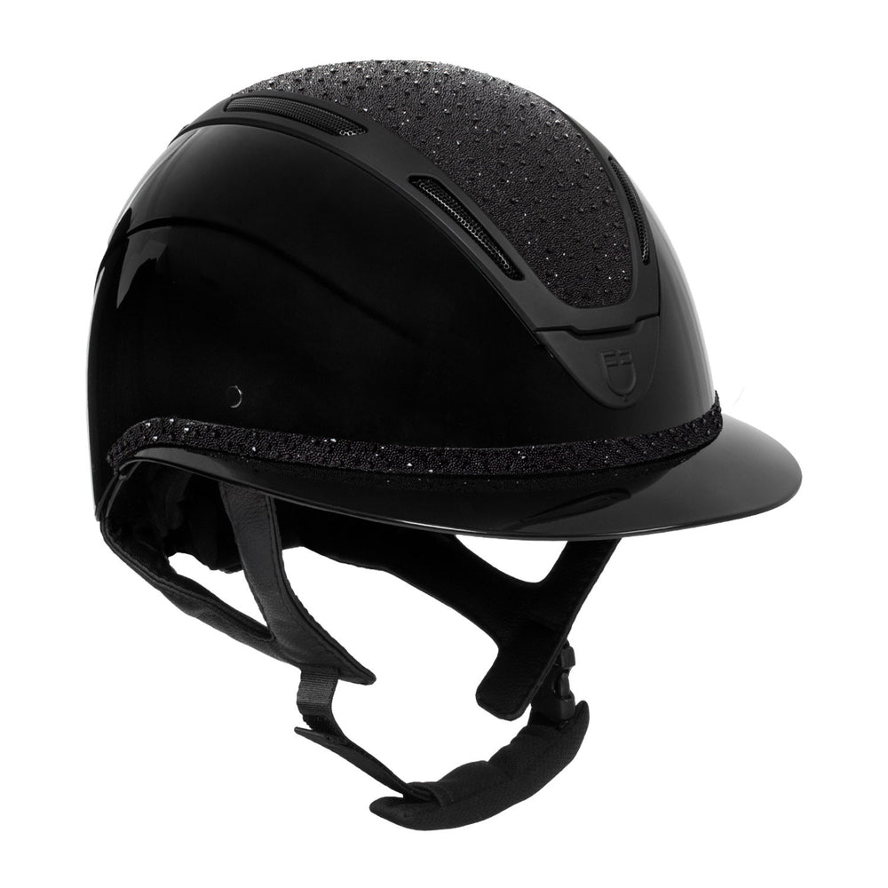 Women's Apocalypse helmet glossy shell and rh BLACK/BLACK