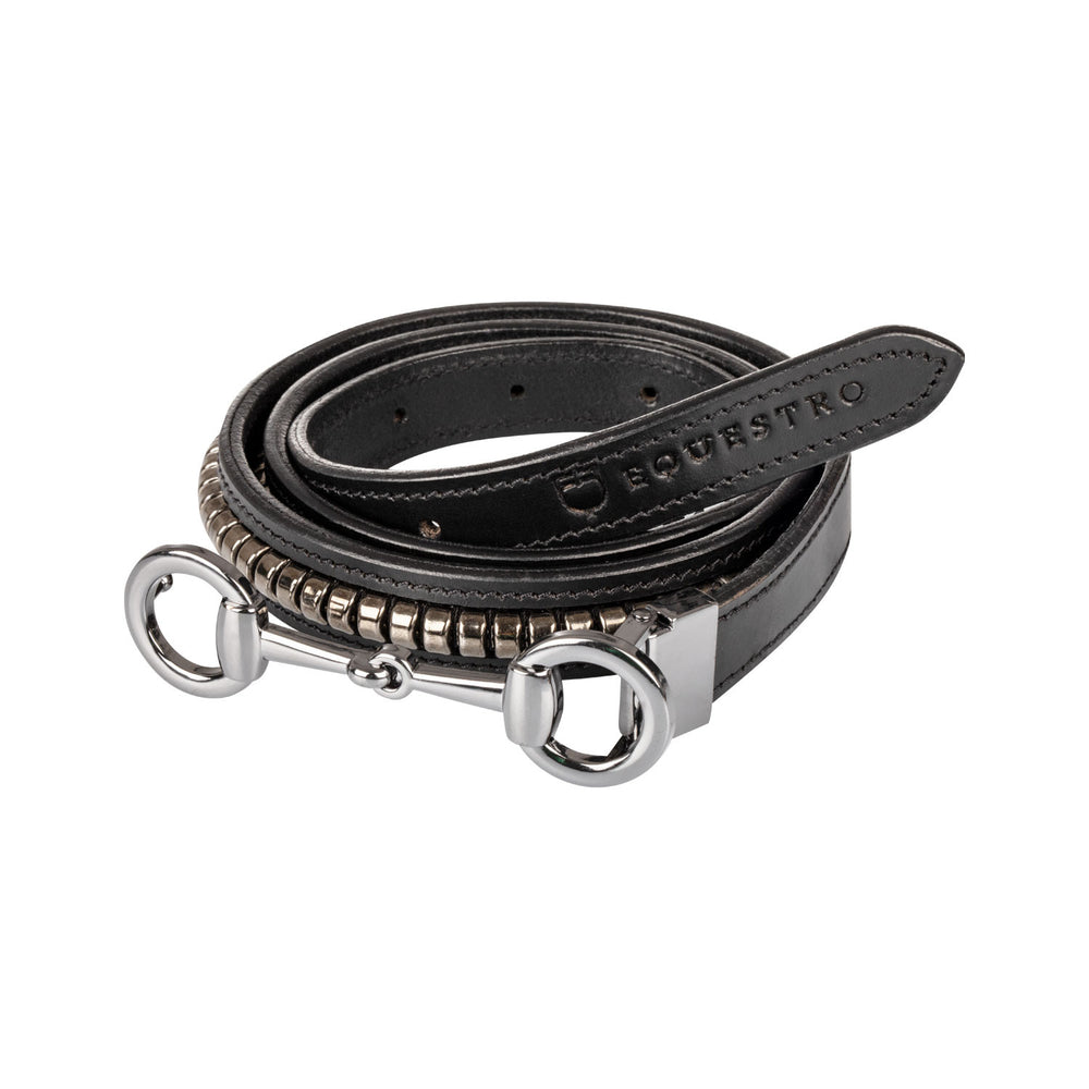 Women's clincher belt snaffle bit buckle BLACK/BLACK