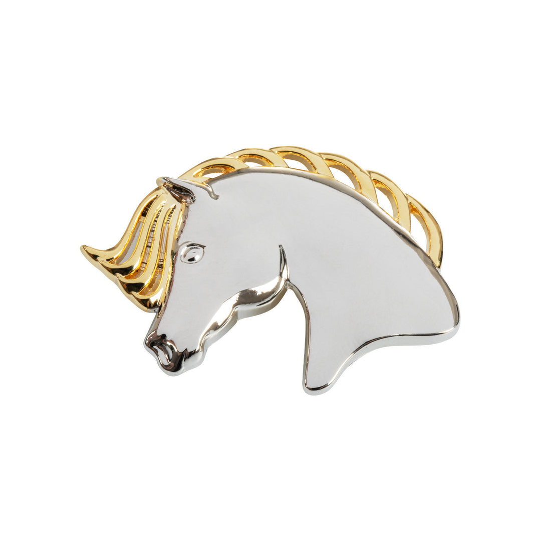 HORSE HEAD BROOCH