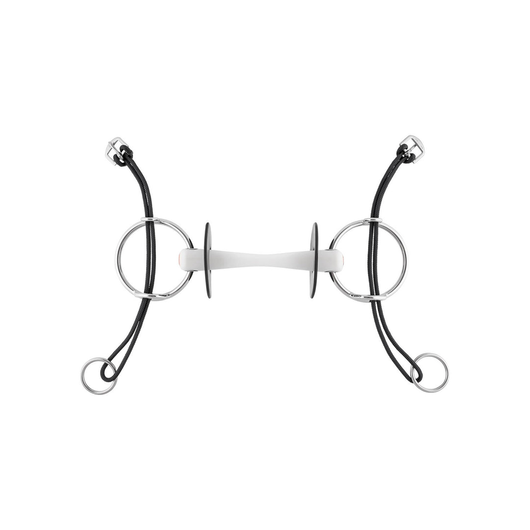 NATHE GAG BIT 20MM  W. FLEX. MULLEN MOUTH