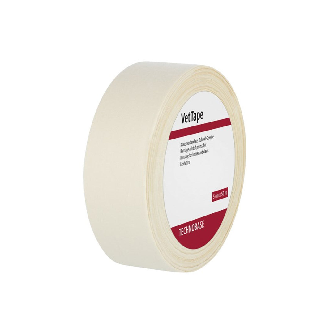 VET TAPE HOOF BANDAGE 50MT WHITE
