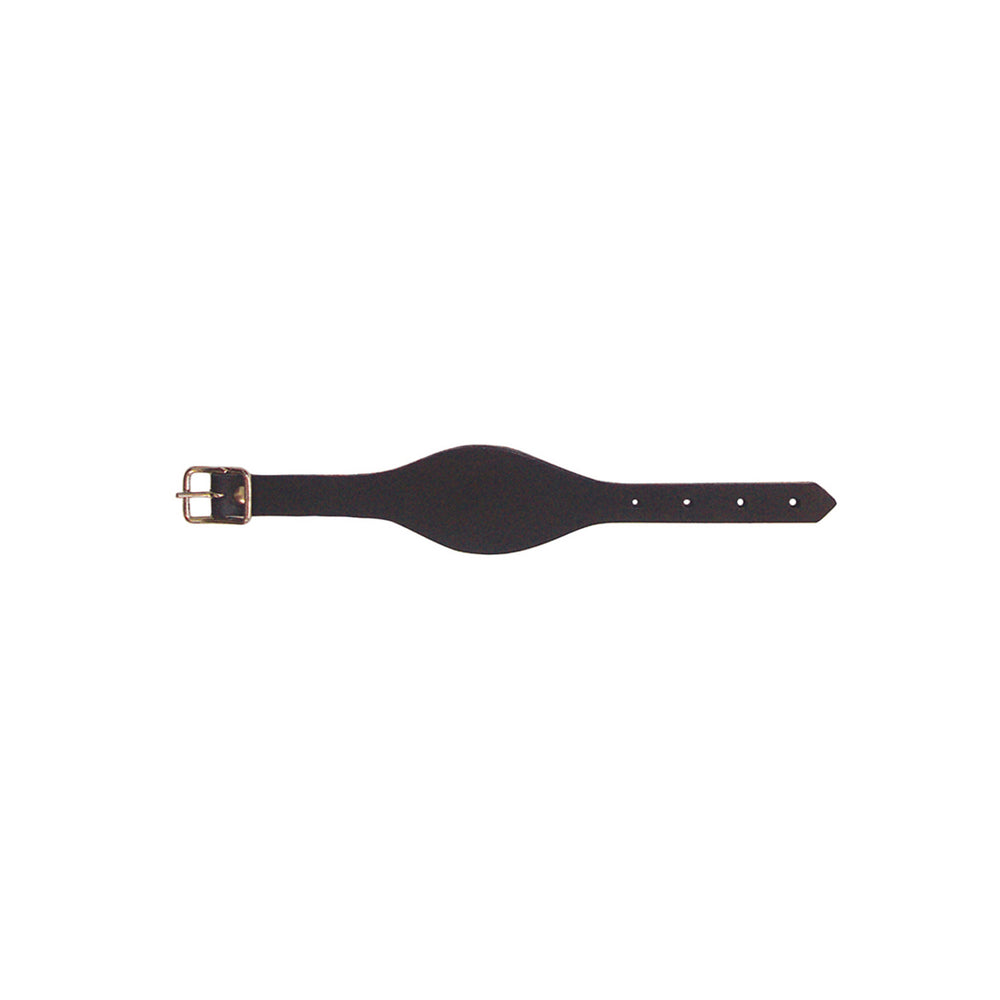 LAKOTA SHAPED FENDER CLOSURE IN LEATHER BLACK
