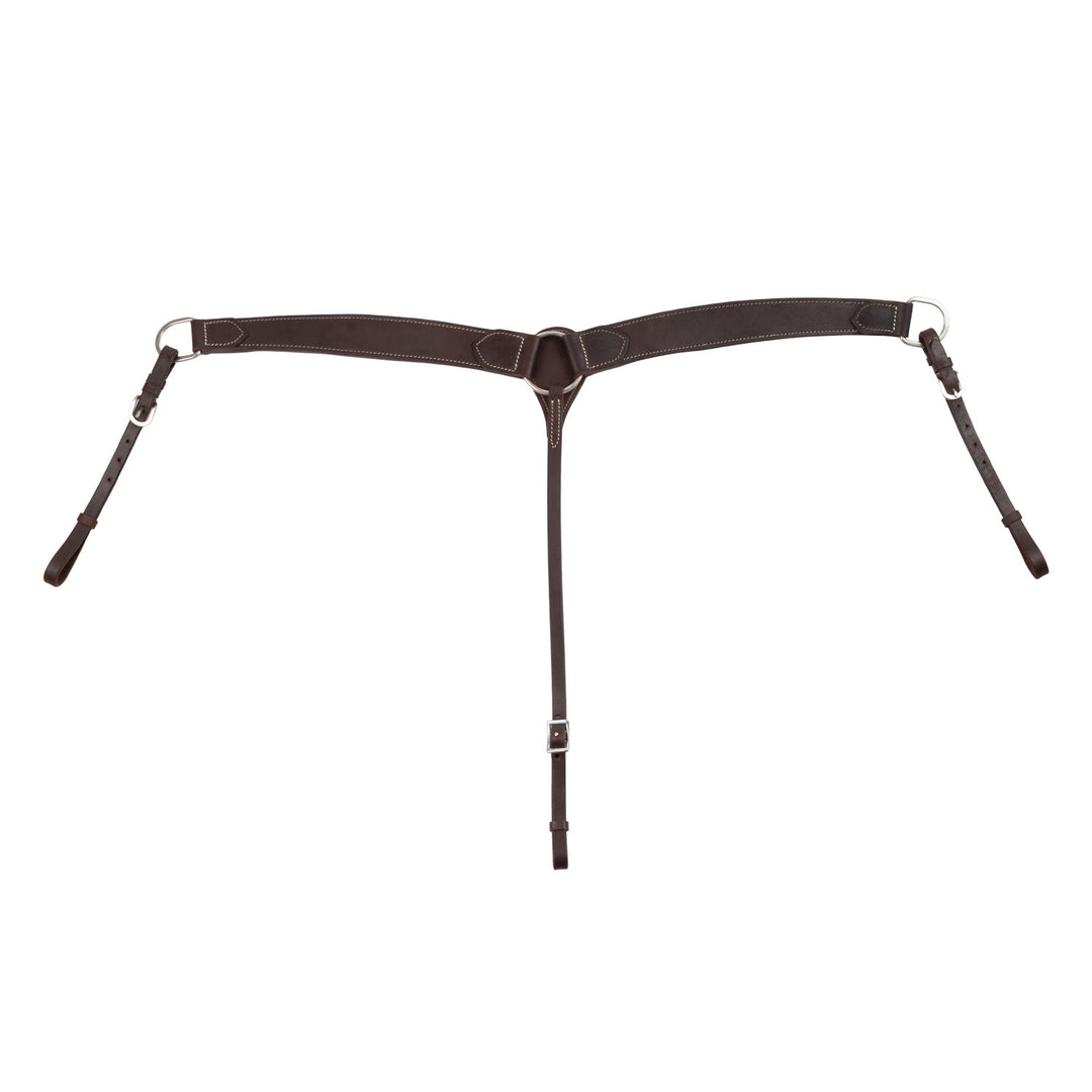 Western leather breastplate