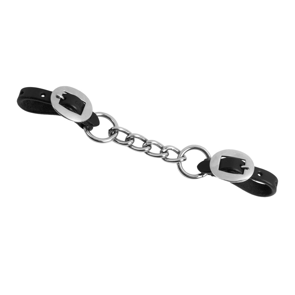Curb strap nickel fitting BLACK