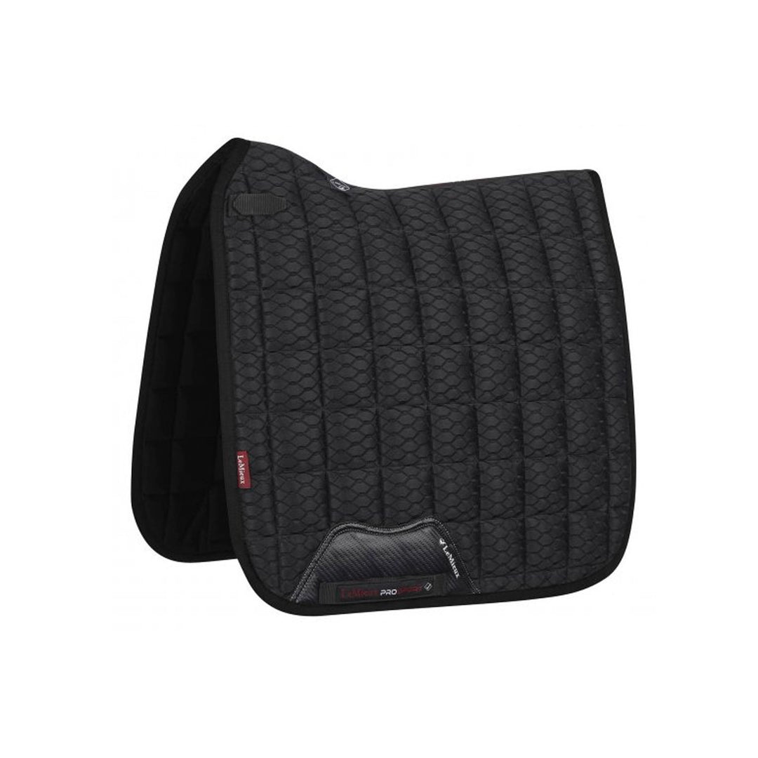 LEMIEUX CARBON MESH AIR DRESSAGE SQUARE BLACK LARGE