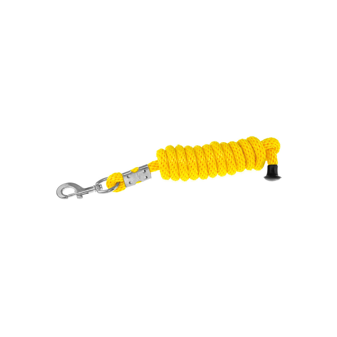NYLON LEAD WITH BRASS BOLT SNAP YELLOW
