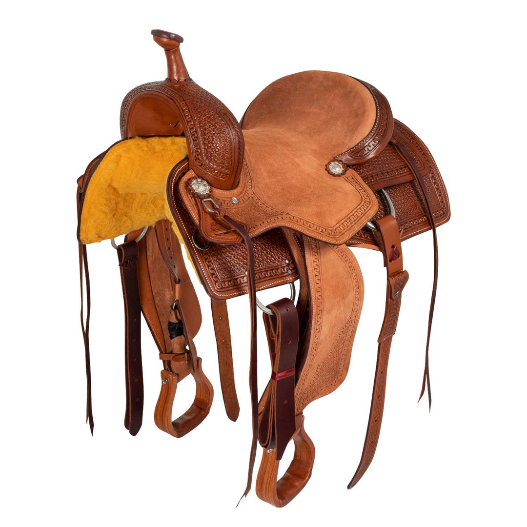 WORKING COW BASKET TOOLING SADDLE