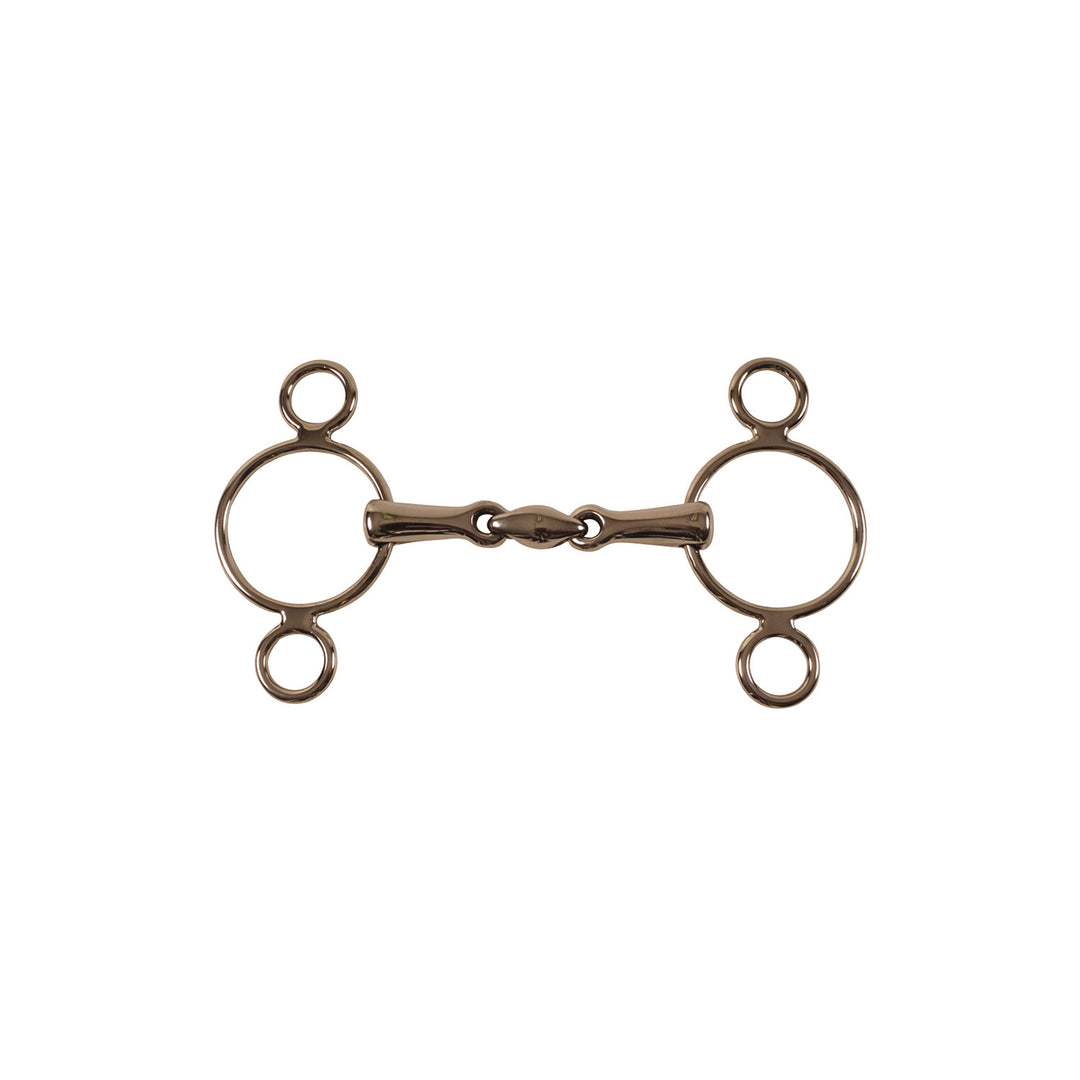 DOUBLE JOINT 3-RINGS SHOW JUMPING BIT