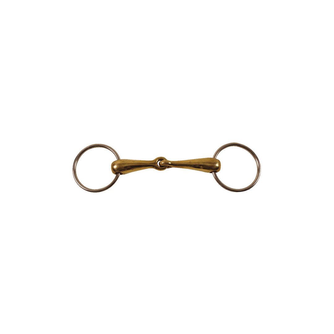 SOLID GERMAN COPPER SNAFFLE BIT