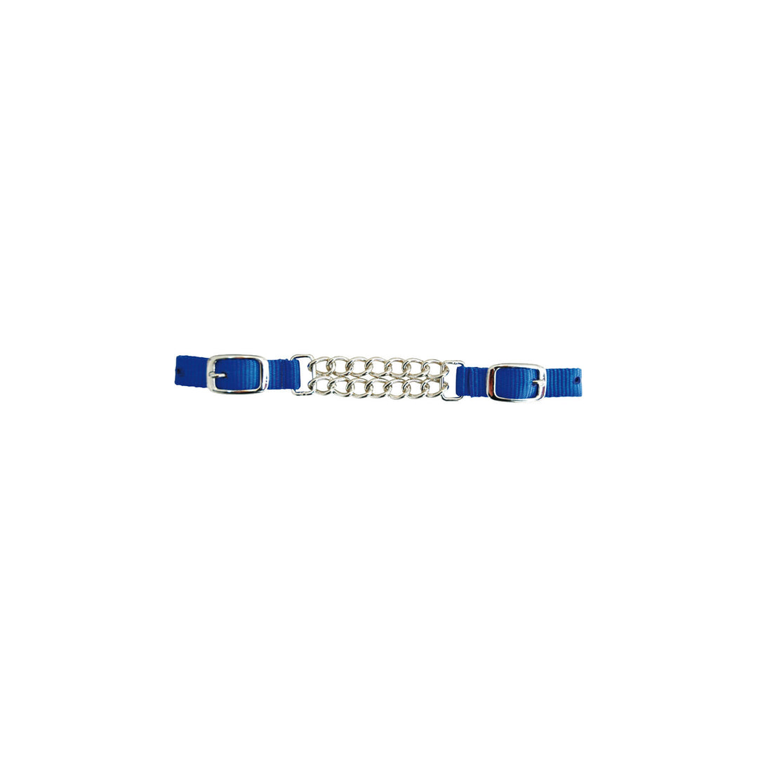 NYLON CURB DOUBLE CHAIN ROYAL BLUE