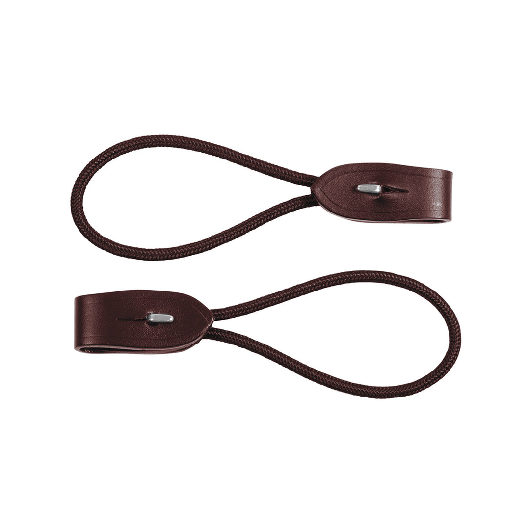 Pelham bridge with heavy duty hook DARK BROWN