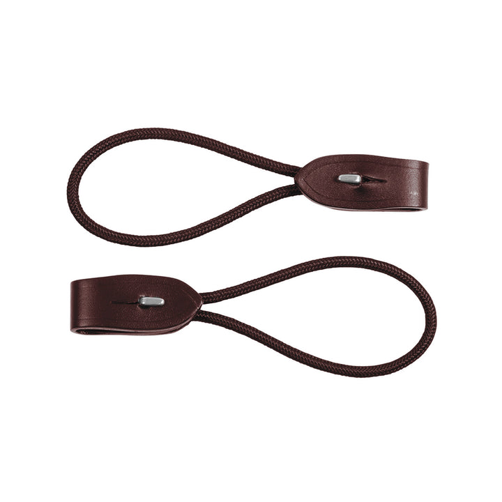 Pelham bridge with heavy duty hook DARK BROWN