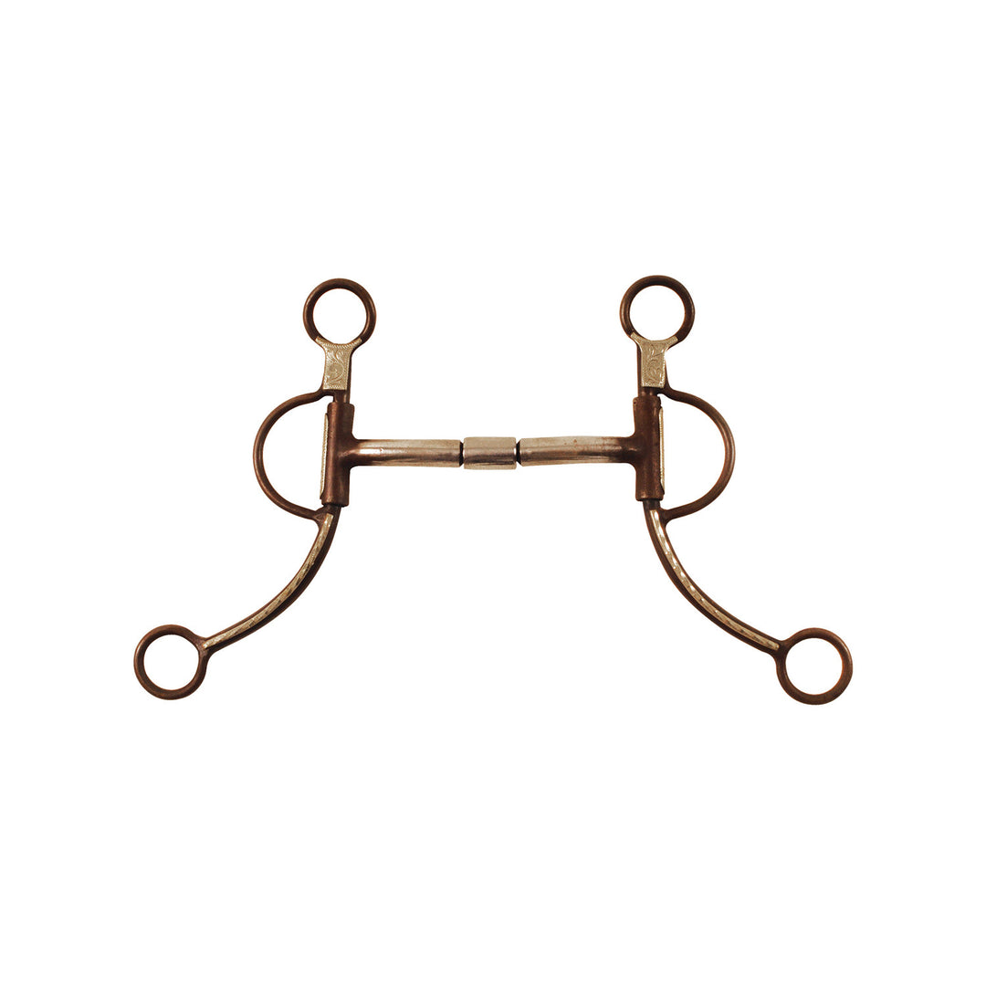 WESTERN BIT BURNISHED IRON WITH SEMI-JOINT LONG SHANKS
