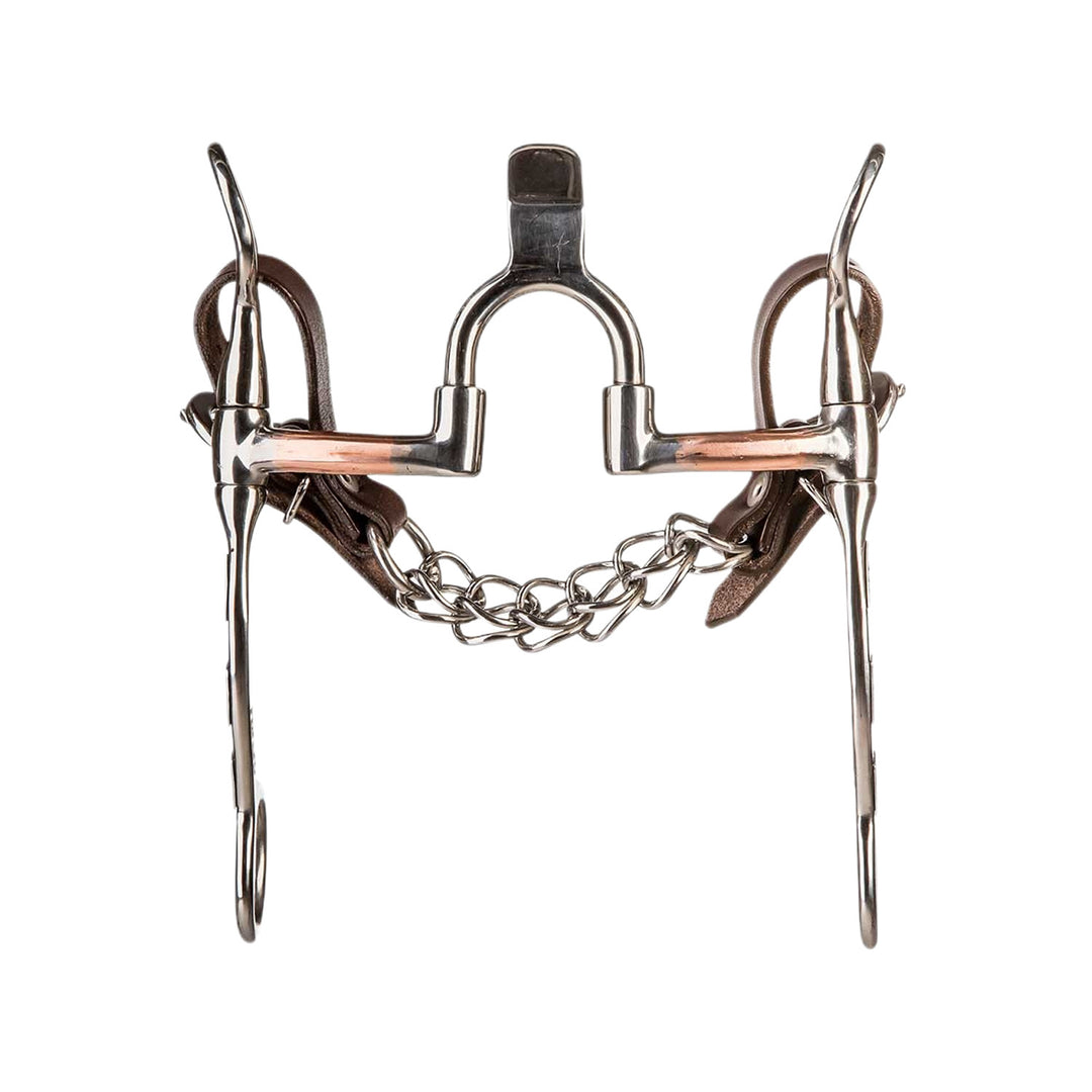 CORRECTIONAL BIT BF WITH COPPER BARS AND ENGRAVED MEDIUM SHANKS 11MM