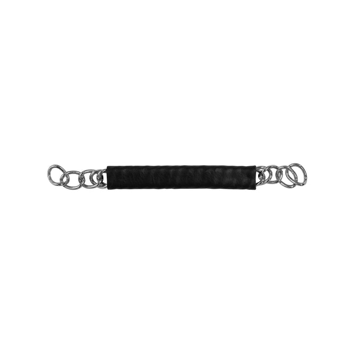 Coated curb chain BLACK