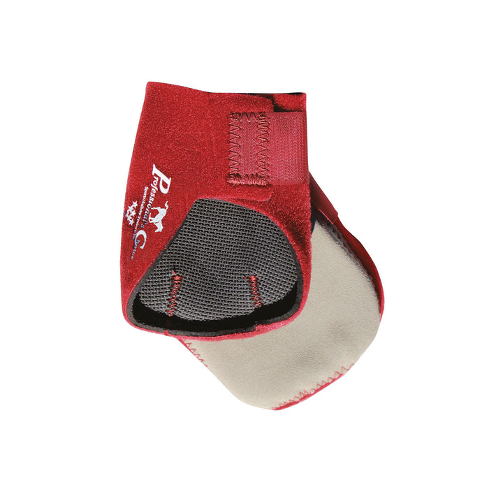 REAR ANKLE BOOTS CRIMSON RED