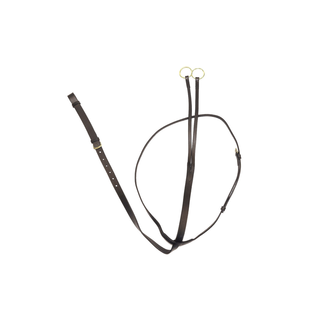 LEATHER RUNNING MARTINGALE BROWN