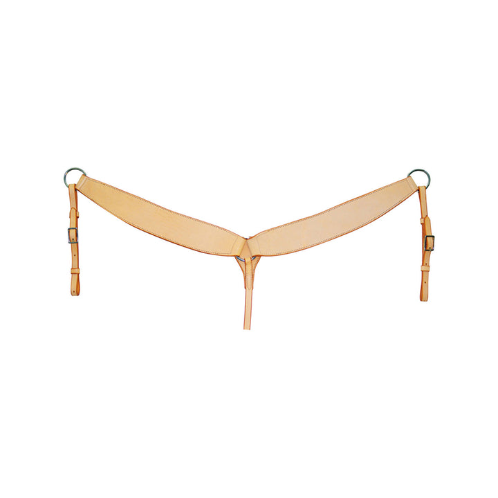 LEATHER SMOOTH BREASTCOLLAR COGNAC