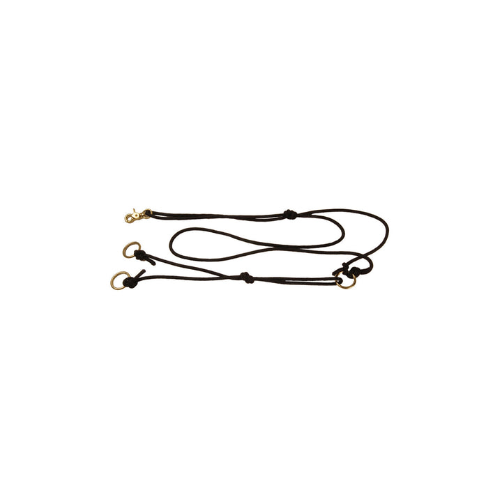 LAKOTA SINGLE CORD MARTINGALE BLACK