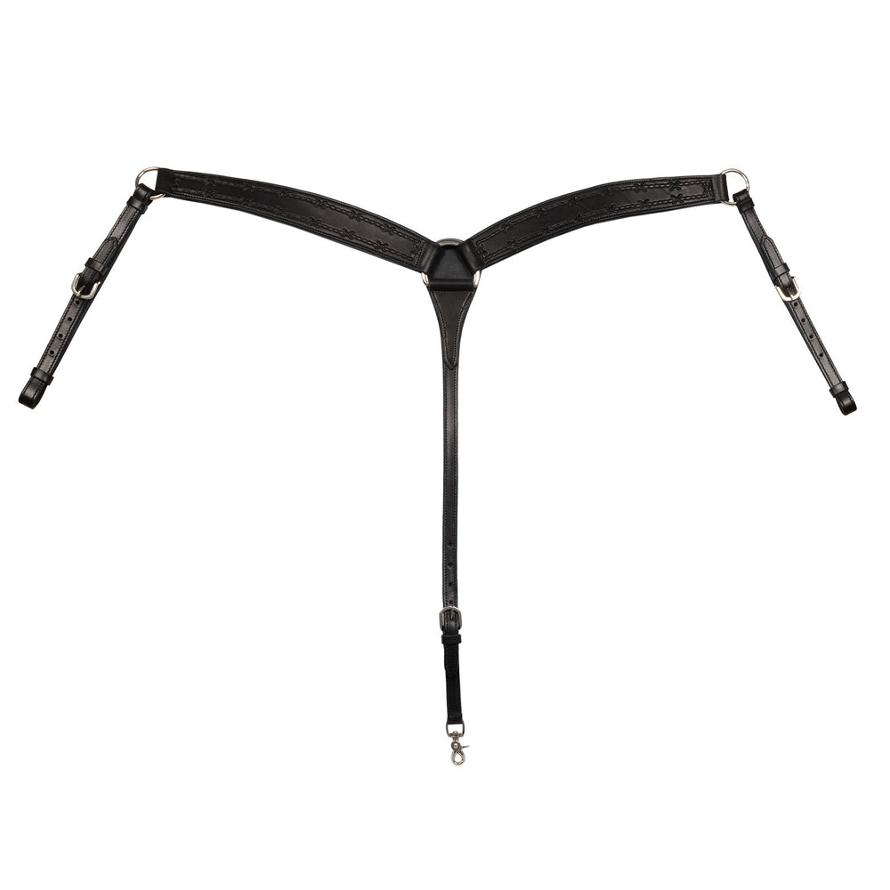 POOL'S BARB-WIRE BREASTCOLLAR BLACK