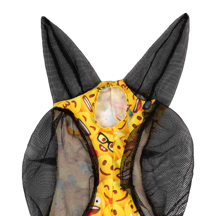 Anti-fly mask with ear cover net