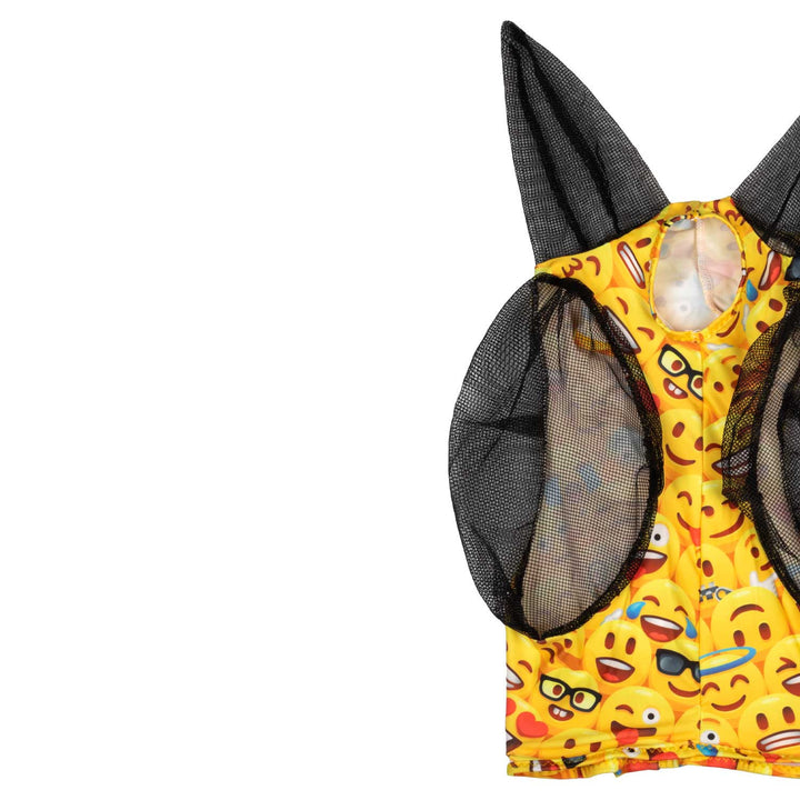 Anti-fly mask with ear cover net