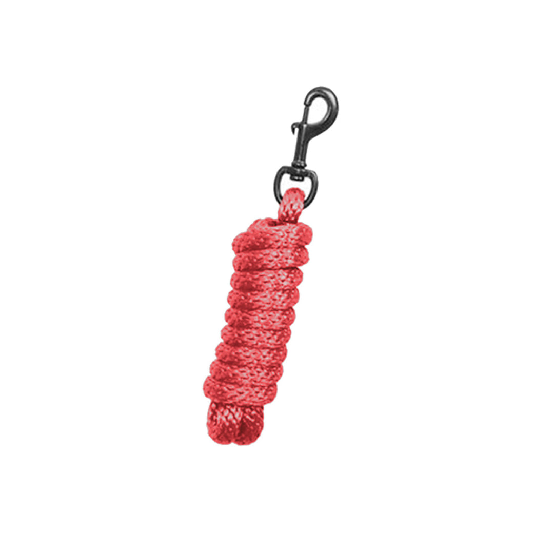 BLACK FINISH NYLON LEADROPE RED
