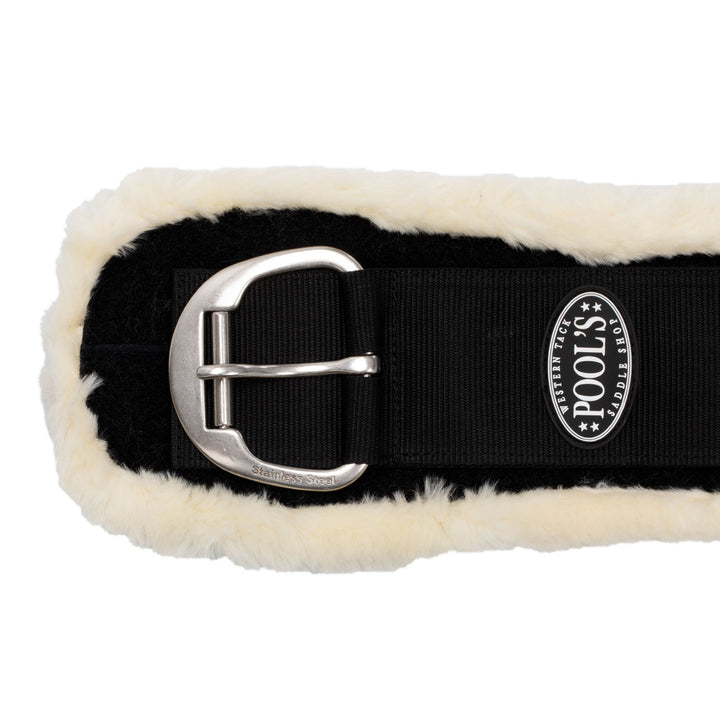 AIRFLOW COMFORT WESTERN GIRTH WITH SYNTHETIC WOOL