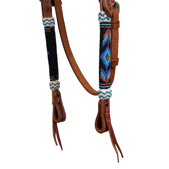 BEADED EMBRODERY BRIDLE