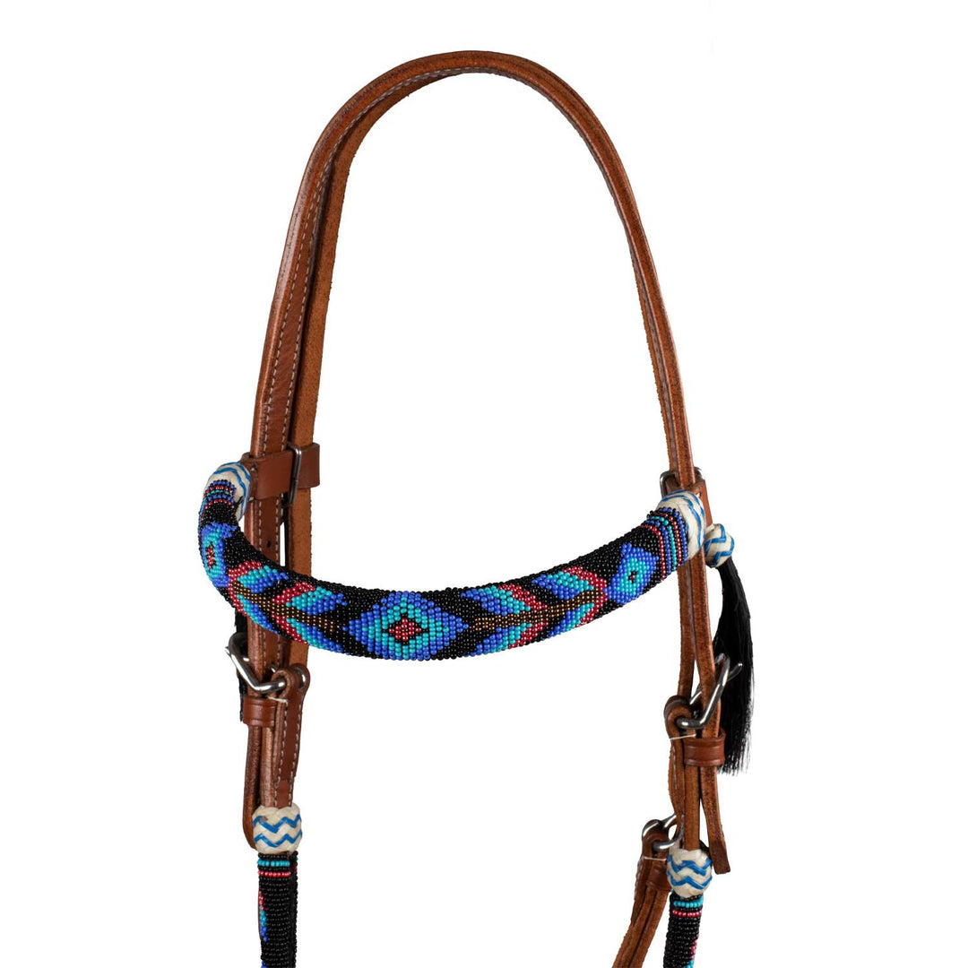 BEADED EMBRODERY BRIDLE