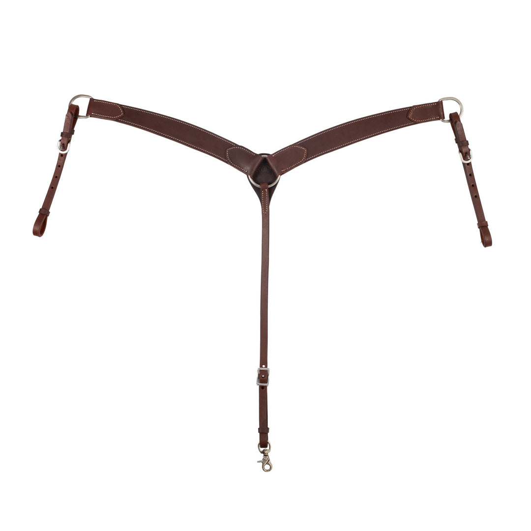 Western leather breastplate