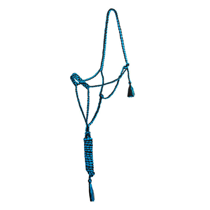 WIDE NOSE ROPE HALTER W/LEAD