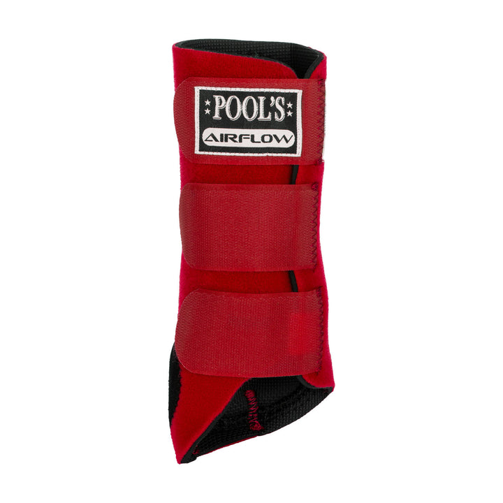 NEOPRENE AIRFLOW HIND BOOTS RED