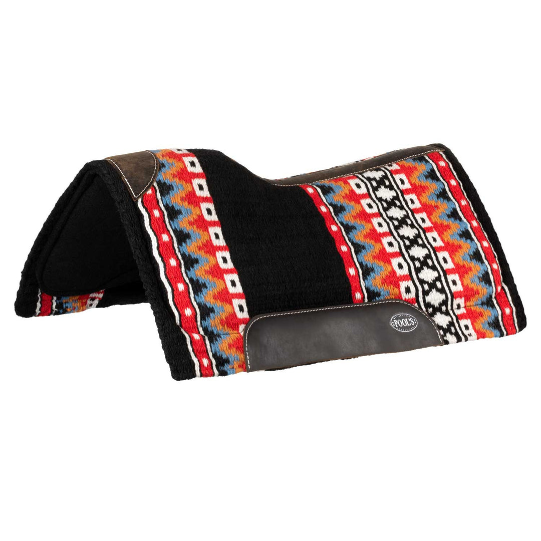 Wool top felt bottom saddle pad