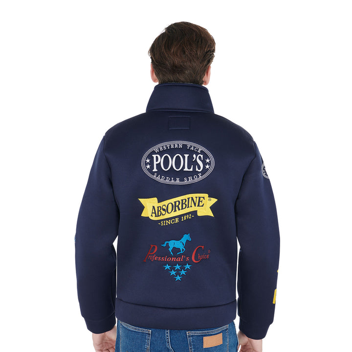 UNISEX JACKET WITHOUT HOOD NAVY