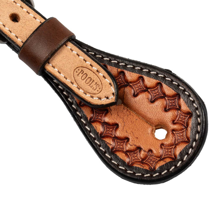 BICOLOR WESTERN SPUR STRAPS