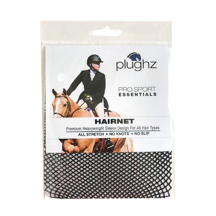 PLUGHZ PROSPORT HAIRNET BLACK