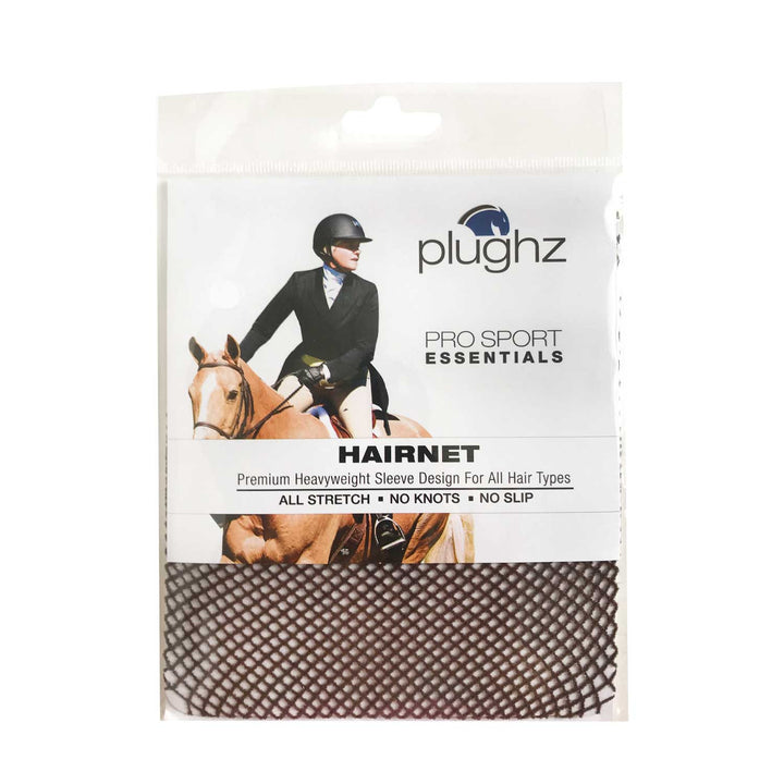 PLUGHZ PROSPORT HAIRNET DARK BROWN