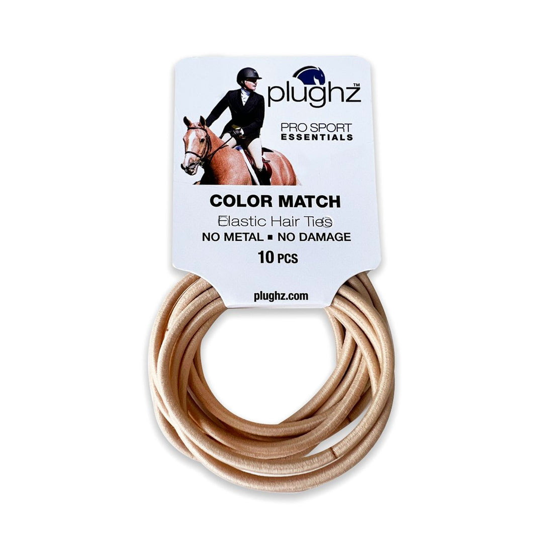 PLUGHZ ELASTIC HAIR TIES BLONDE
