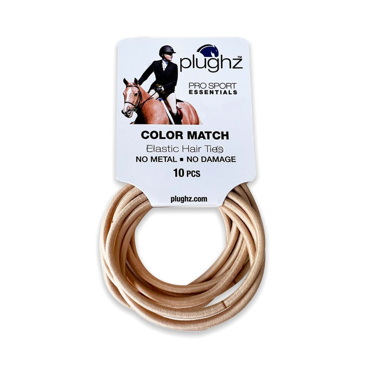 PLUGHZ ELASTIC HAIR TIES BLONDE