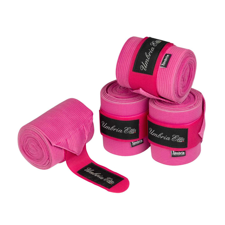 FLEECE+ELASTIC BANDAGES FUCSIA