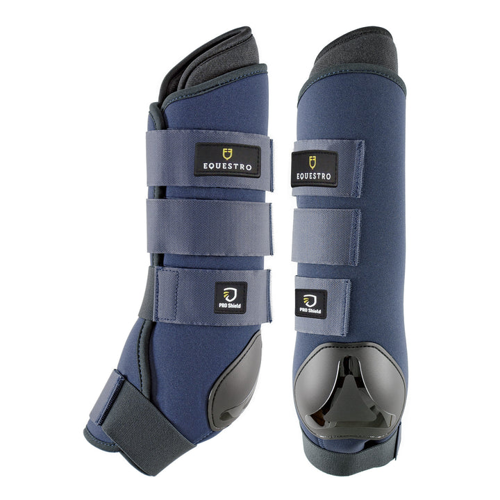 STABLE BOOTS WITH ANKLE CAP NAVY