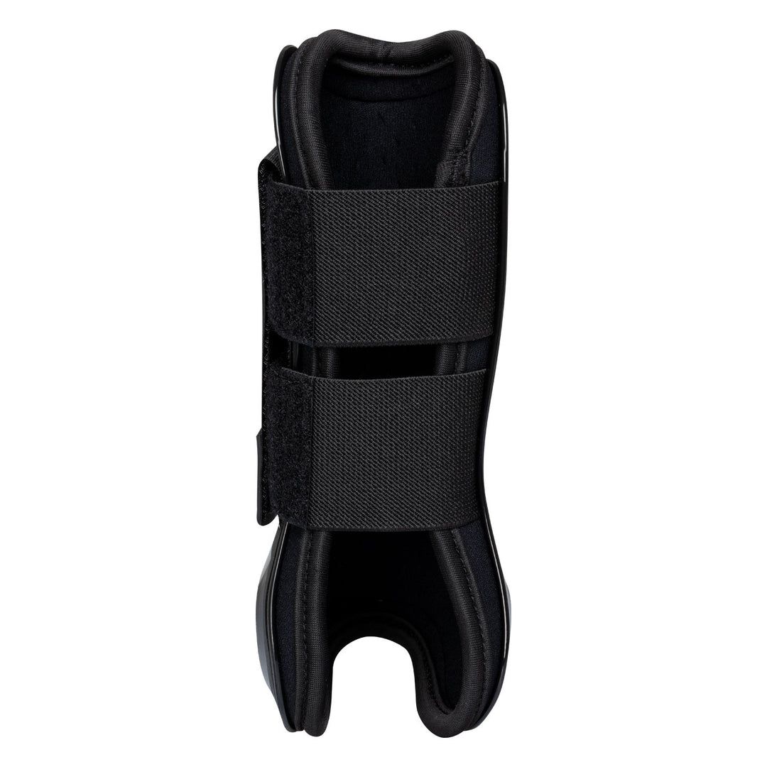 Anatomical tendon boots  with double hook-and-loop fasteners