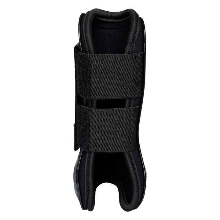 Anatomical tendon boots  with double hook-and-loop fasteners
