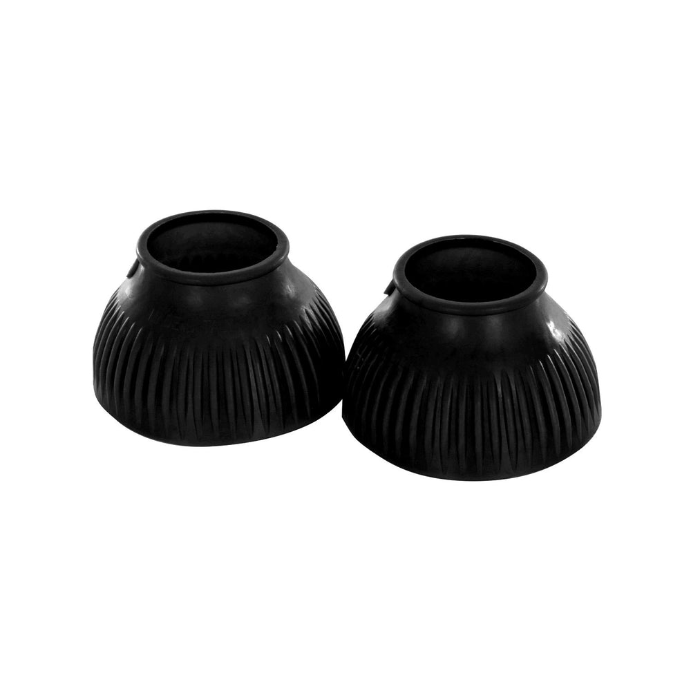TRASPARENT RUBBER BELL BOOTS BLACK