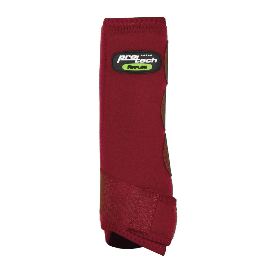 PRO-TECH AIRFLOW HIND BOOTS BURGUNDY